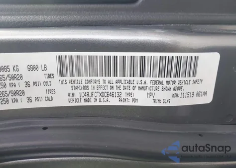 2013 Jeep Grand Cherokee Overland from USA, damaged, VIN 1C4RJFCTXDC646132